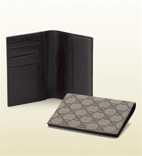 passport cover gucci|portacarte uomo gucci.